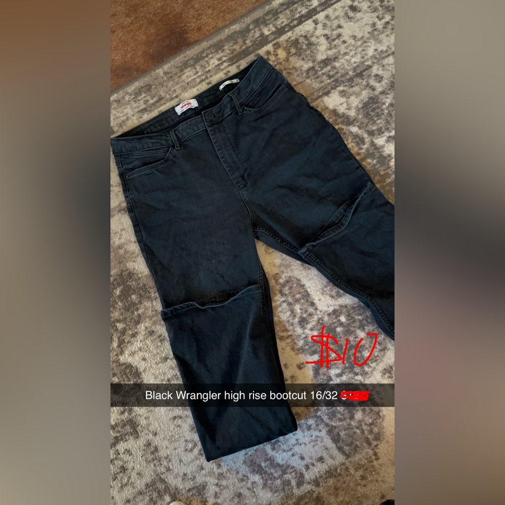 Wrangler Dark Bootcut Jeans